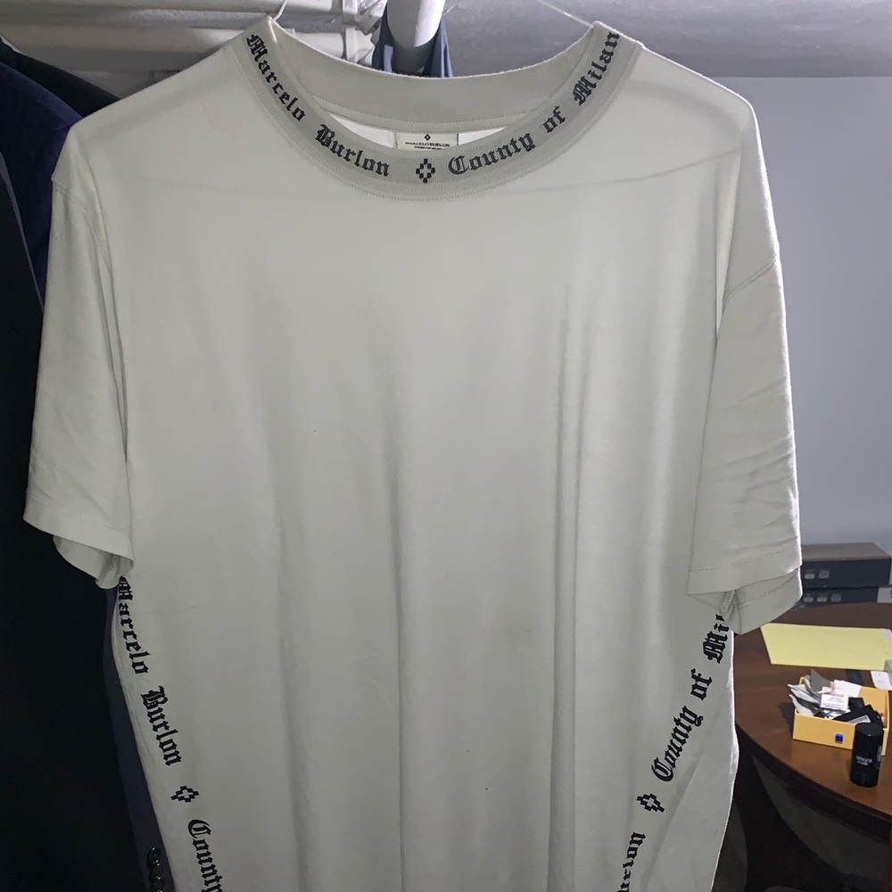 Men’s L Offwhite Marcelo Burlon Logo T